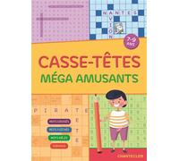 Casse-têtes méga amusants (7-9 a.) - Thade Collectif - Chantecler - broché - Livre-jeu