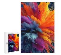 Casse-têtes pour Adolescents 1000 PCS Colorful Paint Explosion Art Casse-têtes pour Adolescents Défi Difficile Entraînez Votre Cerveau Et Vos Mains Casse-tête Jeux Familiaux 1000 PCS