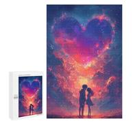 Casse-têtes pour Adolescents 1000 PCS Couple Under Love Casse-têtes pour Adolescents Défi Difficile Entraînez Votre Cerveau Et Vos Mains Casse-tête Jeux Familiaux 1000 PCS