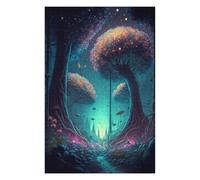 Casse-têtes pour Adolescents 1000pcs(75x50cm) Enchanted Forest Pathway-2 Casse-têtes pour Adultes - Jeu Manuel - Course De Vitesse - Cadeaux d'anniversaire Et De Noël Uniques 1000pcs(75x50cm)