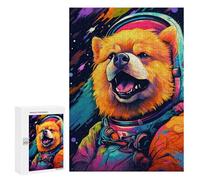 Casse-têtes pour Adolescents 300 PCS Cosmic Red Panda Explorer-1 Casse-têtes pour Adolescents Défi Difficile Entraînez Votre Cerveau Et Vos Mains Casse-tête Jeux Familiaux 300 PCS