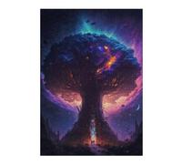 Casse-têtes pour Adolescents 38x26cm/1000pcs Puzzles Galactic Tree of Life -4 Casse-têtes pour Adultes Jeux De Détente Analyse Et Logique Stimule Le Cerveau 38x26cm/1000pcs