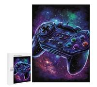 Casse-têtes pour Adolescents 500 PCS Galactic Gaming Controller Casse-têtes pour Adolescents Défi Difficile Entraînez Votre Cerveau Et Vos Mains Casse-tête Jeux Familiaux 500 PCS