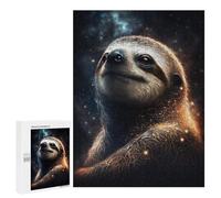 Casse-têtes pour Adolescents 500 PCS Galactic Sloth Portrait-4 Casse-têtes pour Adolescents Défi Difficile Entraînez Votre Cerveau Et Vos Mains Casse-tête Jeux Familiaux 500 PCS