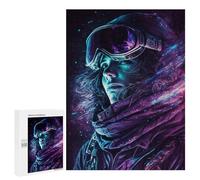 Casse-têtes pour Adolescents 500 PCS Neon Galaxy Adventure Jacket Casse-têtes pour Adolescents Défi Difficile Entraînez Votre Cerveau Et Vos Mains Casse-tête Jeux Familiaux 500 PCS
