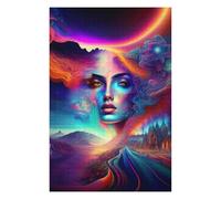 Casse-têtes pour Adolescents 75x50cm/1000pcs Puzzles Altered States Revealing Casse-têtes pour Adultes Jeux De Détente Analyse Et Logique Stimule Le Cerveau 75x50cm/1000pcs
