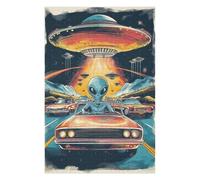Casse-têtes pour Adolescents 75x50cm/1000pcs Puzzles The Aliens are Coming Casse-têtes pour Adultes Jeux De Détente Analyse Et Logique Stimule Le Cerveau 75x50cm/1000pcs