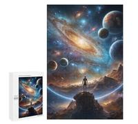 Casse-têtes pour Adultes 1000 PCS Galactic View Space Exploration Casse-têtes pour Adolescents : Améliore La Mémoire, Stimulant Et Amusant pour Toute La Famille 1000 PCS