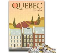 Casse-têtes québécois pour Adolescents, Jeu Stimulant et Jeu Familial, Collection d'artistes, Beaux-Arts pour Les 14 Ans et Plus, 1000 pièces (50x75cm)