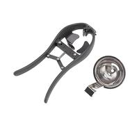 Casse-Œuf En Acier Inoxydable, Coupe Oeuf À La Coque Ouvre-Oeuf À La Coque Outil De Casse-Œufs Automatique Séparateur De Blanc D'Œuf À Main Ouvre Oeuf À La Coque Pour Œufs Crus Outil De Cuisine