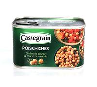 Cassegrain Boîte avec pois, graines de citrouille, pois chiches et un soupçon de romarin Poids 400 g ATG/265 g