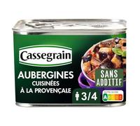 CASSEGRAIN - Confit d'aubergines Savoureux et Gourmand, Bocal 660g