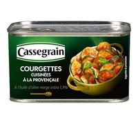 Cassegrain Courgettes Cuisinées à la Provençale à L’huile d’Olive 375g (lot de 5)
