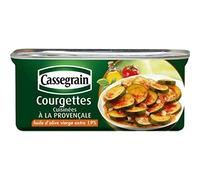 Cassegrain Courgettes cuisinées à la Provençale - La boîte de 185g