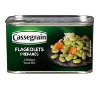 Cassegrain Flageolets Cuisinés Extra Fins 400g (lot de 5)