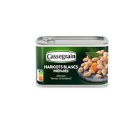 CASSEGRAIN - Haricots Blancs 250G - Lot De 4