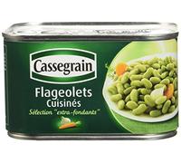 Cassegrain Haricots Blancs 400 g - Lot de 4