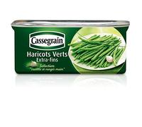 CASSEGRAIN - Haricots Verts Extra Fins 110G - Lot De 4