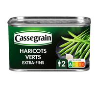 Cassegrain Haricots verts extra-fins à l'oignon 1/2-220 g