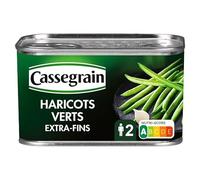 CASSEGRAIN - Haricots Verts Extra Fins Cueillis Et Rangés Main 220G - ( Lot De 4 )