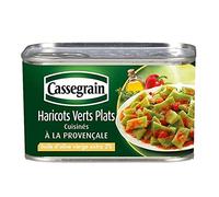 Cassegrain Haricots Verts Plats à la Provençale à l’Huile d’Olive Vierge Extra 375g (lot de 5)