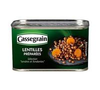 CASSEGRAIN - Lentilles Cuisinées 265G - Lot De 2 - meilleure offre