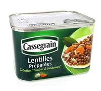 Cassegrain Lentilles Préparées, 460g net égoutté