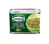 Cassegrain Petits Pois et Carottes Tendres et Fondants 495g (lot de 5)