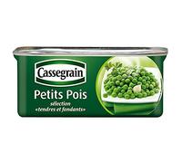 CASSEGRAIN - Petits Pois Tendres Et Fondants 280G - Lot De 4