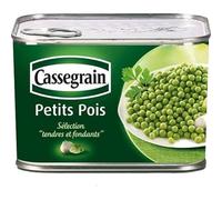 Cassegrain Petits Pois Tendres et Fondants 495g (lot de 5)