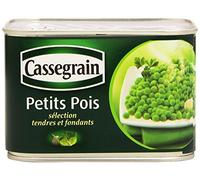 Cassegrain Petits Pois Tendres et Fondants, 495g net égoutté