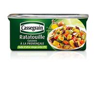 CASSEGRAIN - Ratatouille Cuisinée À La Provençale 1/4 185G - Lot De 4