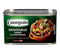 Cassegrain Ratatouille Cuisinée à la Provençale à l'Huile d'Olive Vierge-Extra 2% 380g (lot de 5)