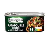 Cassegrain - Ratatouille Provençale, Prête à Déguster, 185g - Lot De 4