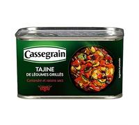 CASSEGRAIN - Tajine De Légumes Grillées, Coriandre Et Raisins Secs 375G - Lot De 3 - Vendu Par Lot