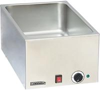 Bain marie électrique GN 1/1 - Casselin - Profondeur 150mm - Acier inoxydable - Thermostat 5 niveaux - 1200 Watt