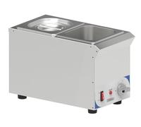 Casselin CBMS216V Bain Marie à Sauce 2 X GN 1/6 Compact