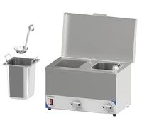 Casselin CBMSC2H - Bain Marie à Sauce Compact 2 Cuves