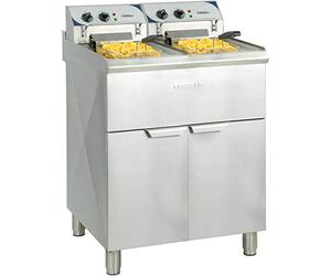 Casselin CFP102TB - Friteuse électrique sur pieds 2 x 10 litres haut rendement