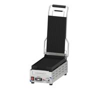 Casselin CGPRRXSPT - Grill panini compact Premium Rainurée - Rainurée avec minuteur