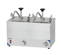 Casselin CPSC2 - Pompe À Sauce Chauffant Double