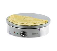 casselin crêpière fonte 2700w 40cm inox ccr40e