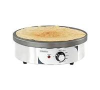 Casselin Crêpière électrique Billig CCR35EF – 35 cm, 2200 W, fonte noire