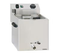 casselin cuiseur à pâtes électrique avec vanne de vidange 1 panier ccapv1g