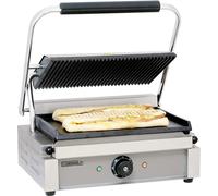 Casselin Grill Panini Plaques Rainurée/lisse 2200w CGPRL
