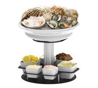 CASSELIN Présentoir à fruits de mer rotatif 2 Fuly-CPFR2F