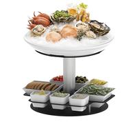 CASSELIN Présentoir à fruits de mer rotatif 3 Fuly-CPFR3F