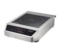 casselin table de cuisson à induction tactile 1 feu 3500w cpai350et