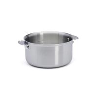 De Buyer Casserole Alchimy Loqy 20 cm - Inox argent sans manche