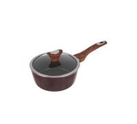 Casserole 20 cm marron Kolors 1 poignée avec couvercle